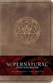 Supernatural John Winchester Ruled Journ