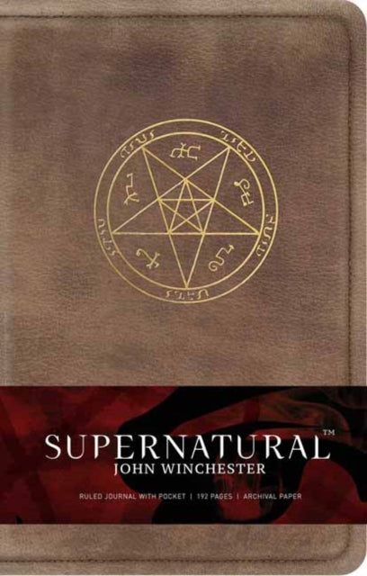 Supernatural John Winchester Ruled Journ