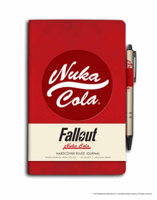 Fallout Hardcover Ruled Journal With Pen