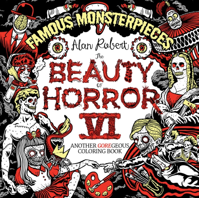 Famous Monsterpieces Colouring Book