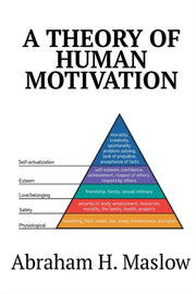 A Theory Of Human Motivation By Maslow, Abraham H.
