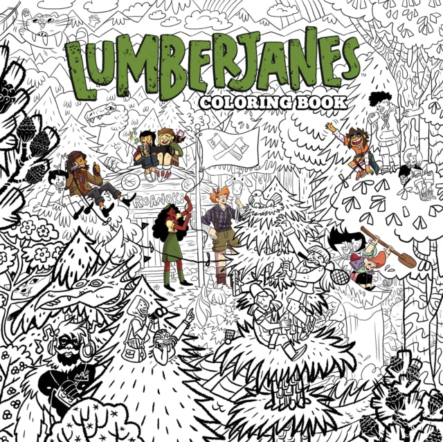 Lumberjanes Colouring Book