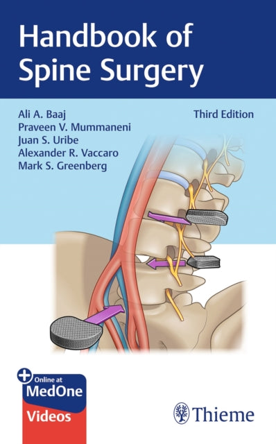 Handbook Of Spine Surgery