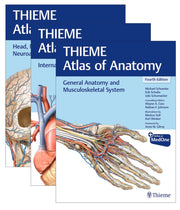 Thieme Atlas Of Anatomy 3-vol Set By Schunke, Michael