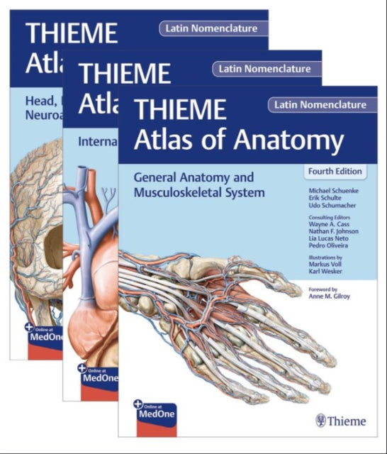 Thieme Atlas Of Anatomy Latin Nomencla By Michael Schuenke