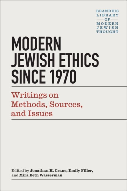 Jewish Ethics Since 1970