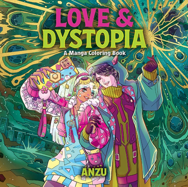 Love & Dystopia Manga Colouring Books