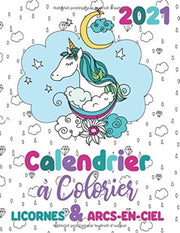 2021 Calendrier   Colorier Licornes   Ar