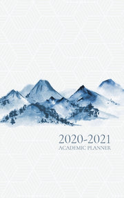 2020- 2021 Academic Planner: Watercolour