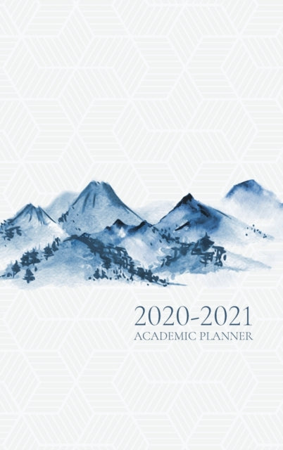 2020- 2021 Academic Planner: Watercolour