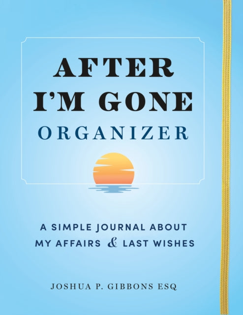 After Im Gone Organizer