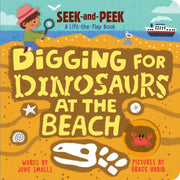 Digging For Dinosaurs At The Beach
