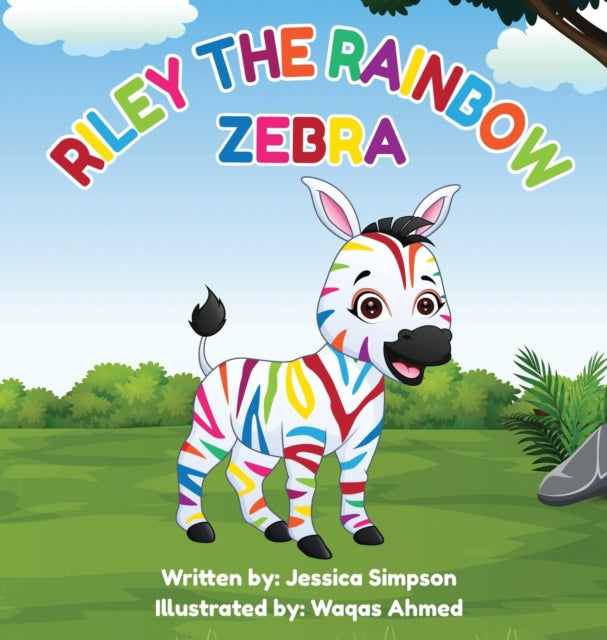 Riley The Rainbow Zebra