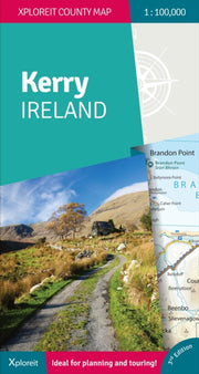 Xploreit Map Of County Kerry Ireland