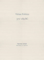 Virtue Politics By Mencius