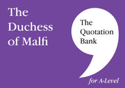 Quotation Bank The Duchess Of Malfi A Le By Drake, Heidi