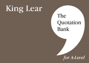 Quotation Bank King Lear A Level Revisio