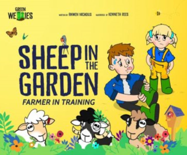 Sheep In The Garden Farmer In Training