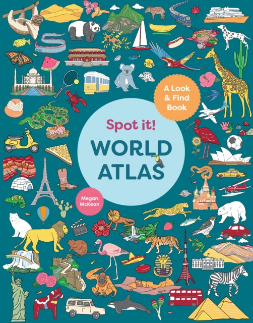 Spot It World Atlas Look & Find Book
