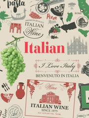 Italian Mini Luxe Cookbook Series Hb