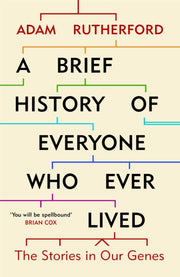 Brief History Of Everyone Who Ever Lived By Rutherford, Adam