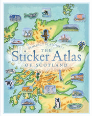 Sticker Atlas Of Scotland By Blathwayt, Ben