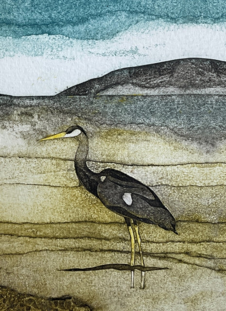 Wild Birds Pocket Notebook Heron By Ross-thompson, Sarah