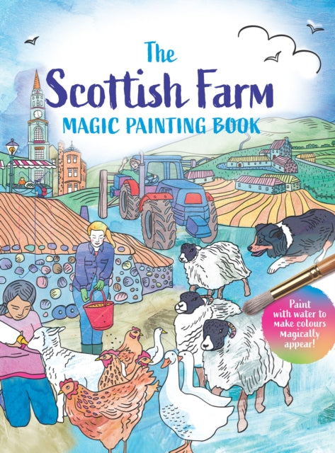 Scottish Farms Magic Painting Book By Bc Books