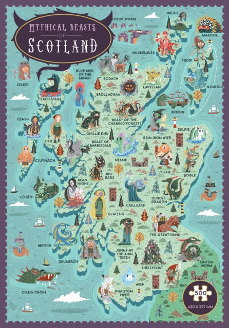 Mythical Beasts Of Scotland Jigsaw