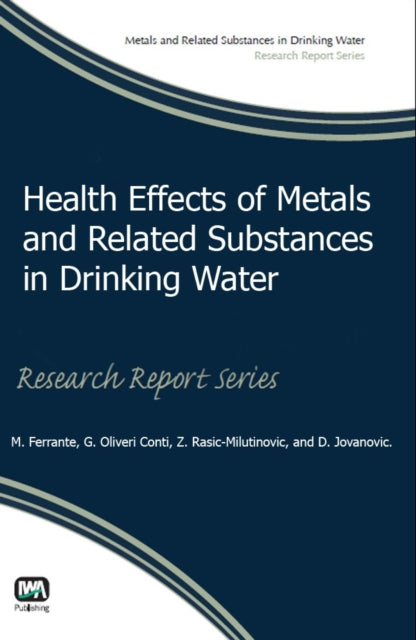 Health Effects Of Metals And Related Sub By Ferrante, Marco