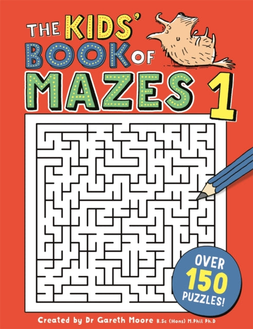Kids Book Of Mazes By Moore, Gareth