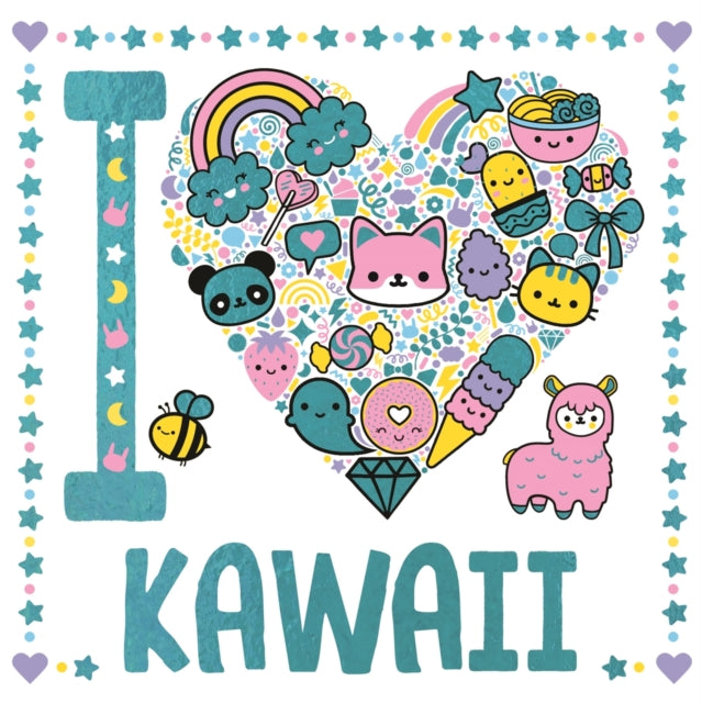 I Heart Kawaii Colouring Book