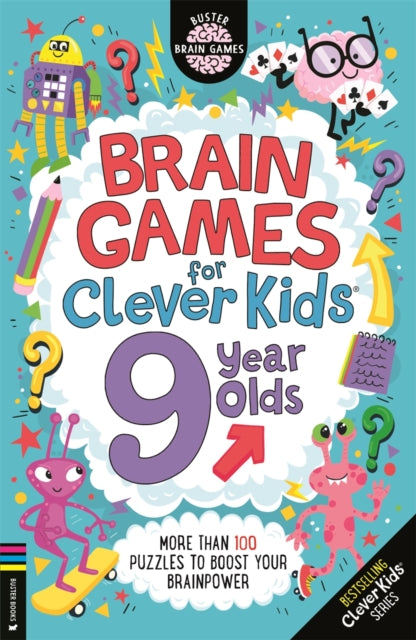 Brain Games For Clever Kids 9 Years Old By Moore, Gareth