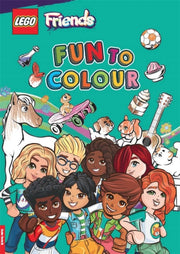 Lego Friends Fun To Colour