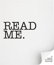 Read Me By Lingwood, Gyles