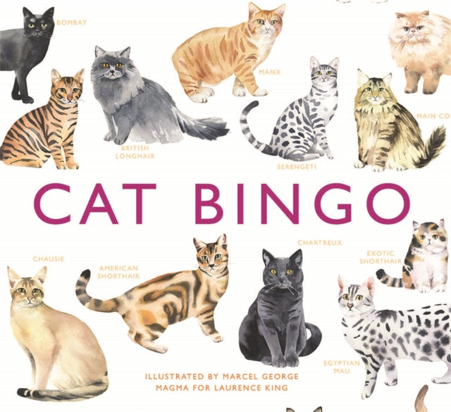Cat Bingo By George,marcel