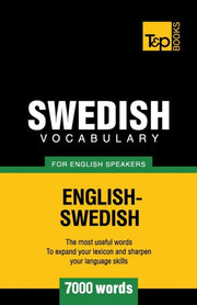 Swedish Vocabulary For English Speakers By Taranov, Andrey