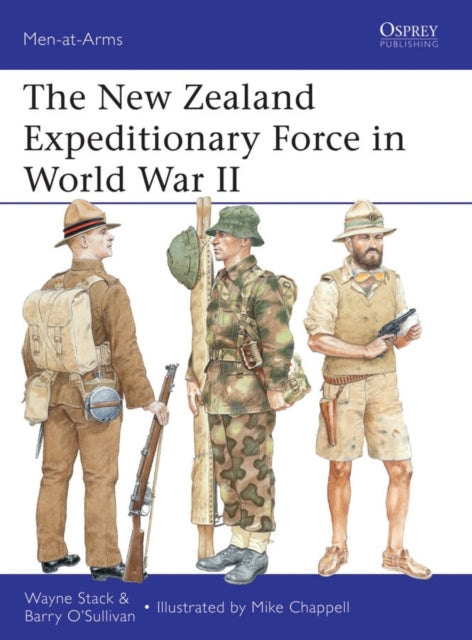 New Zealand Expeditionary Force In Wwii By Stack, Wayne