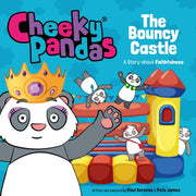 Cheeky Pandas Bouncy Castle