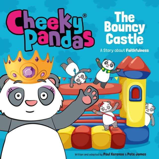 Cheeky Pandas Bouncy Castle
