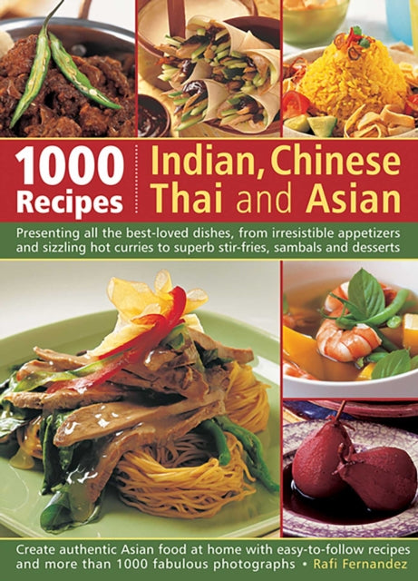 1000 Recipes Indian Chinese Thai & Asian