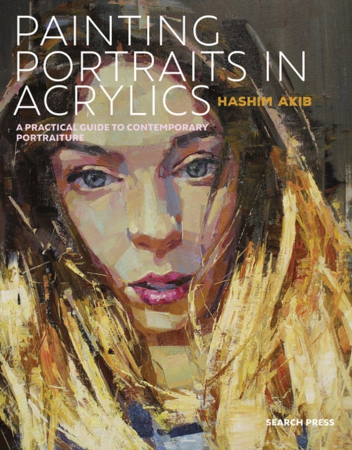 Painting Portraits In Acrylics By Akib, Hashim