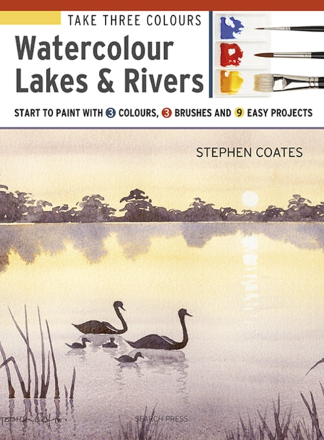 Take Three Colours Watercolour Lakes Riv