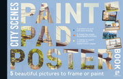Paint Pad Poster Book City Scenes