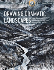 Innovative Artist Drawing Dramatic Lands