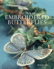 Art Of Embroidered Butterflies By Hall, Jane E