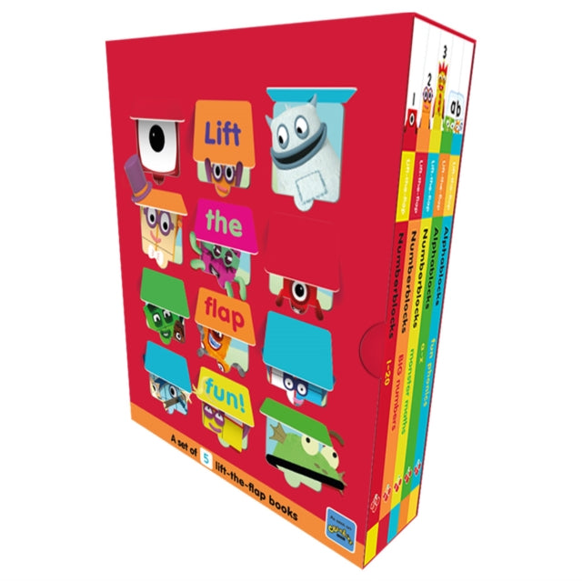 Numberblocks & Alphablocks 4 Book Boxset
