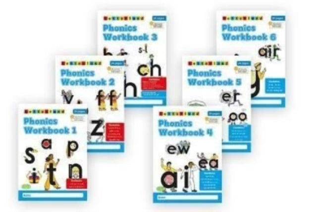 Phonics Workbooks 1-6 2nd Ed.
