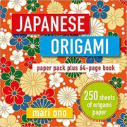 Japanese Origami Book & 250 Sheets Pack