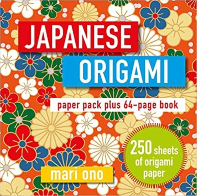 Japanese Origami Book & 250 Sheets Pack